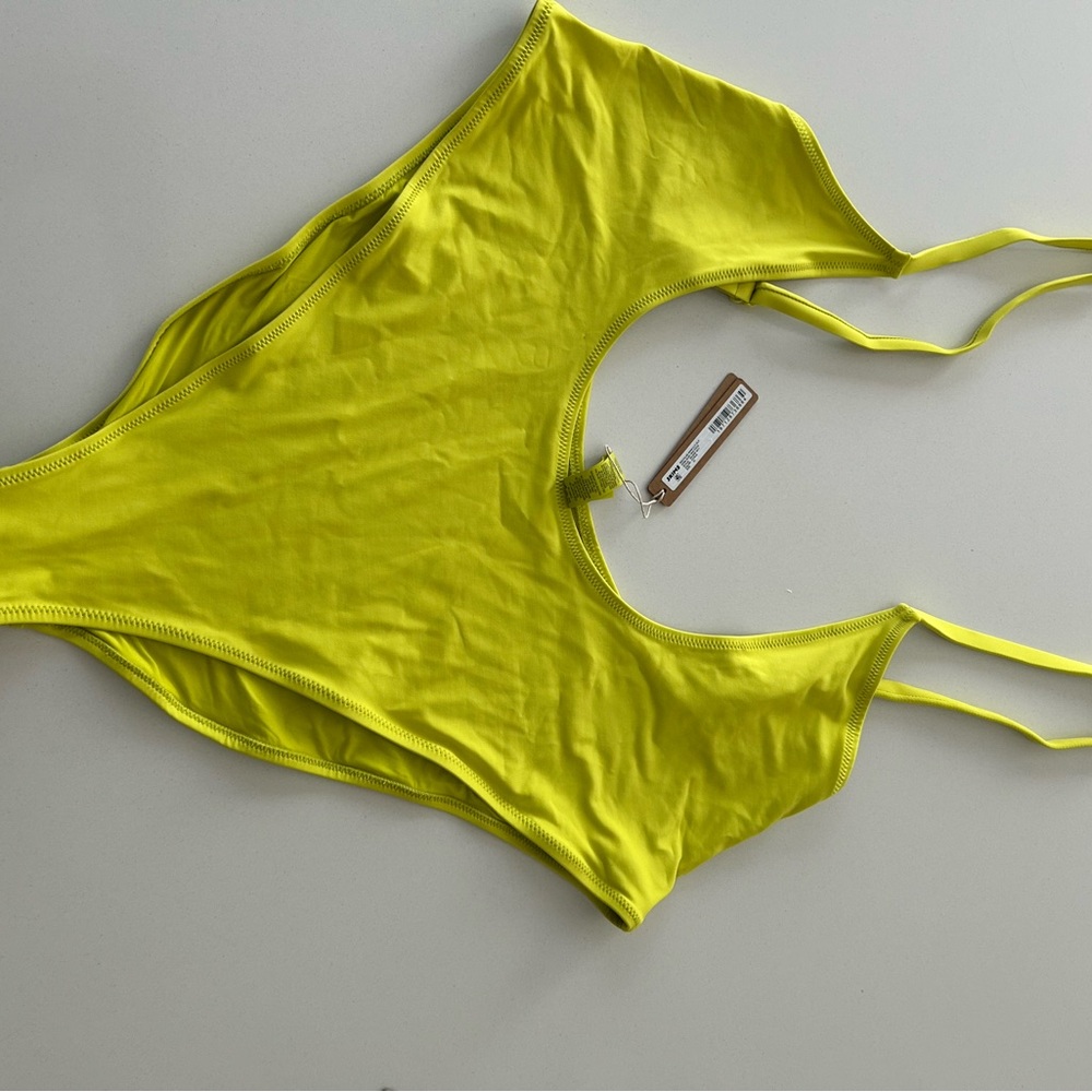 SKIMS Lime Bodysuit